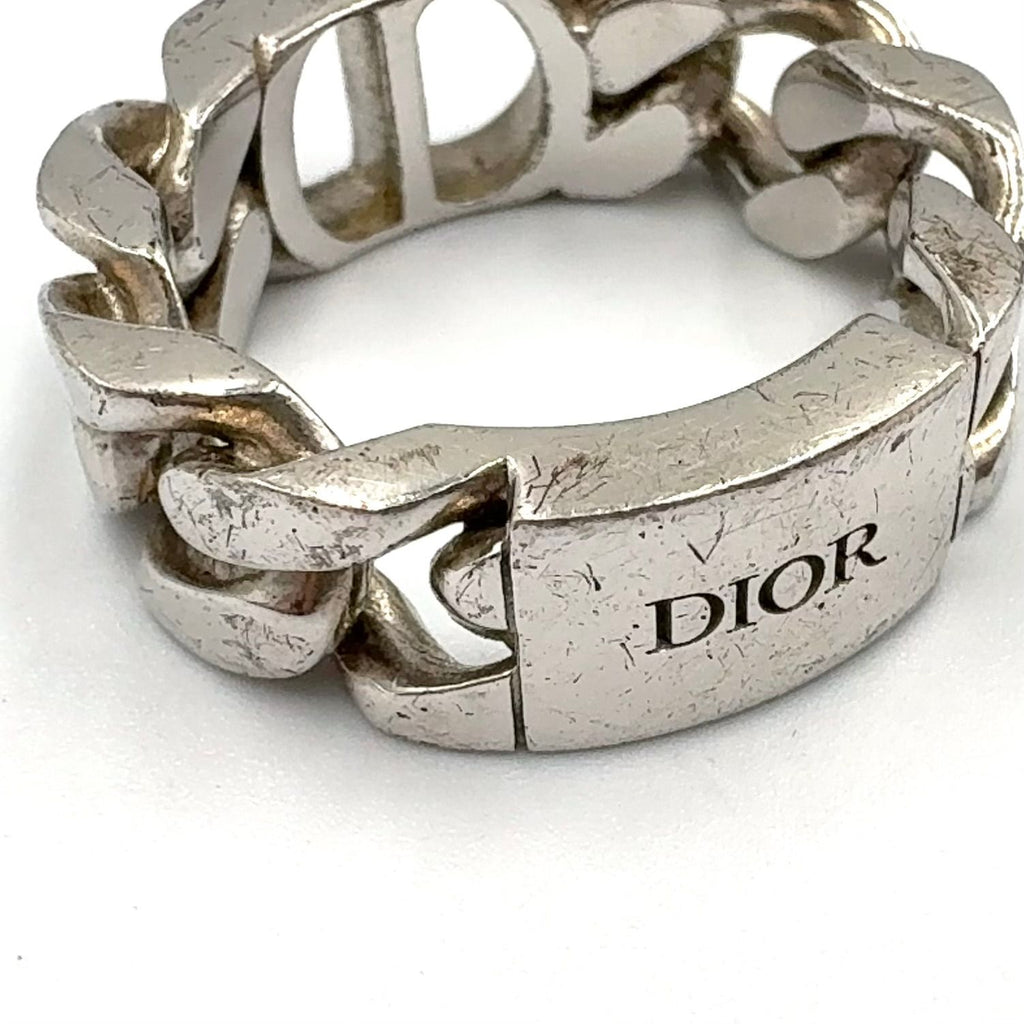 Dior CD Icon Chain Link Silver Ring — view 7