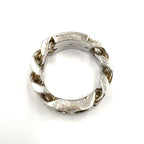 Dior CD Icon Chain Link Silver Ring — view 3