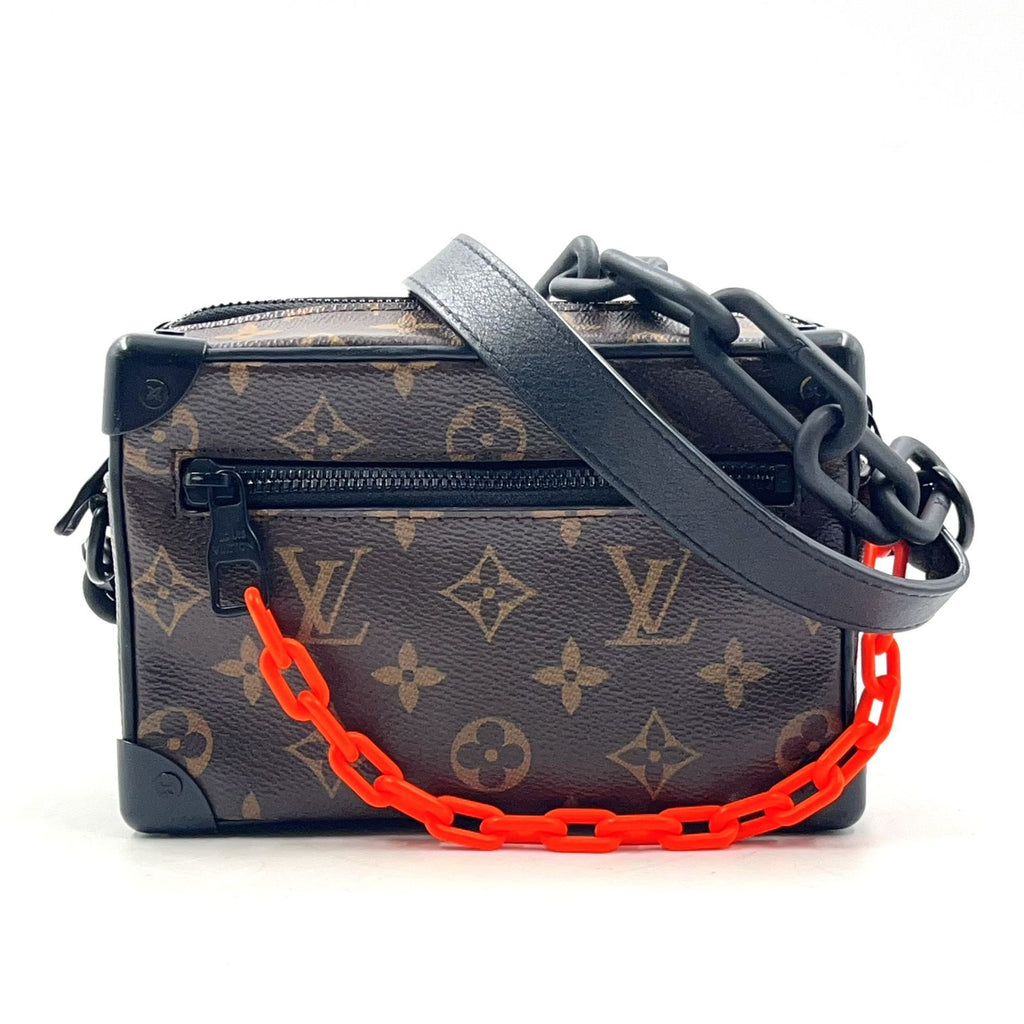 Louis Vuitton Mini Soft Trunk Monogram Eclipse Leather Brown Black
