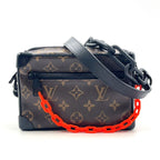 Louis Vuitton Mini Soft Trunk Monogram Eclipse Leather Brown Black