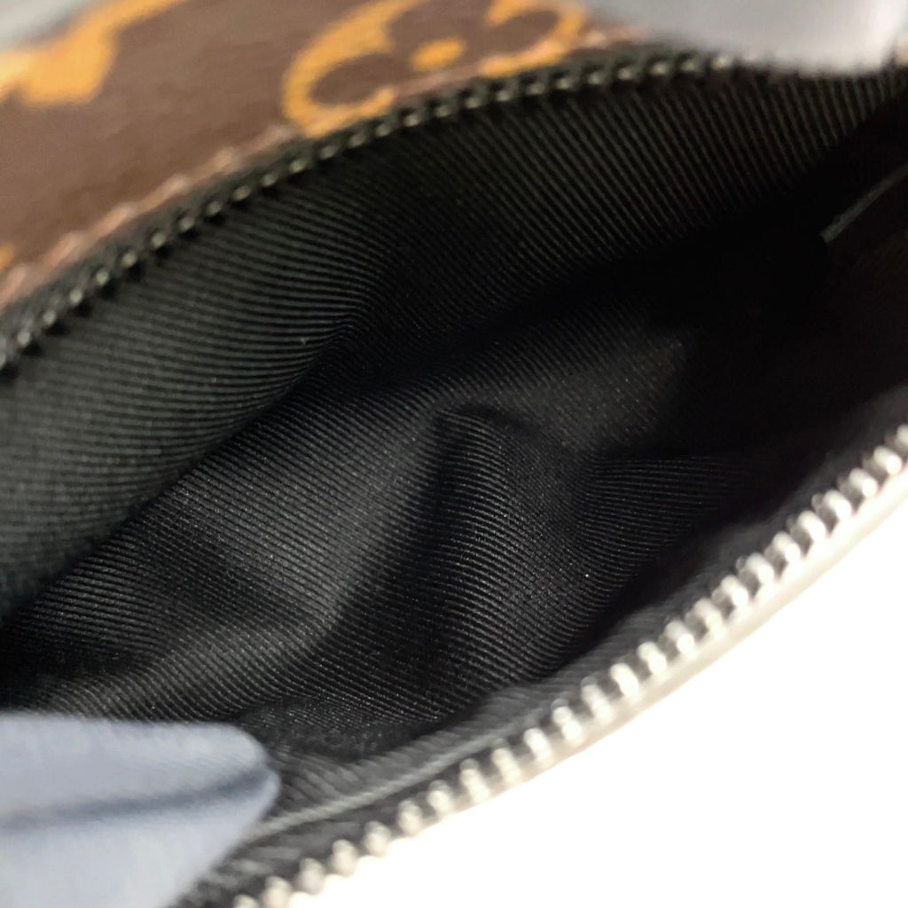 Louis Vuitton Mini Soft Trunk Monogram Eclipse Leather Brown Black — view 6