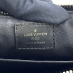 Louis Vuitton Mick PM Damier Graphite Leather Black Shoulder Bag Silver — view 4