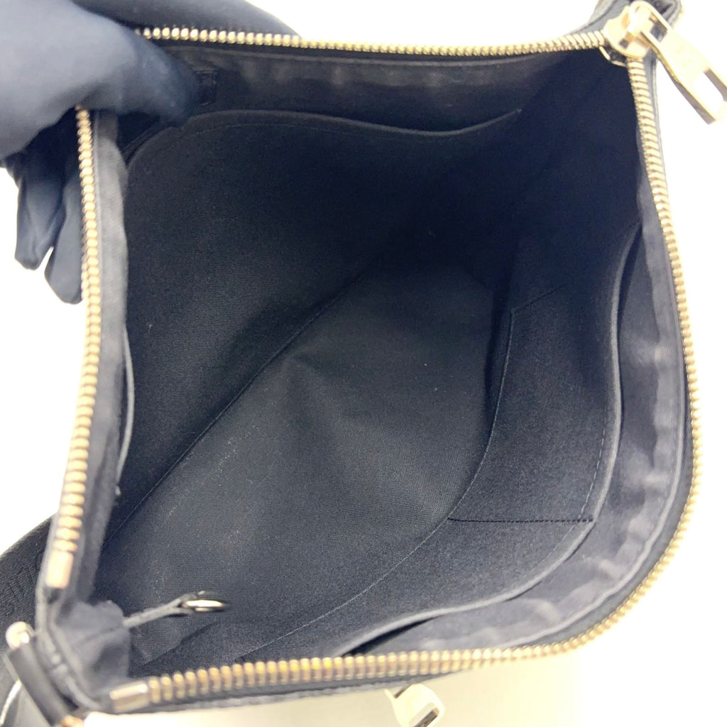 Louis Vuitton Mick PM Damier Graphite Leather Black Shoulder Bag Silver — view 3