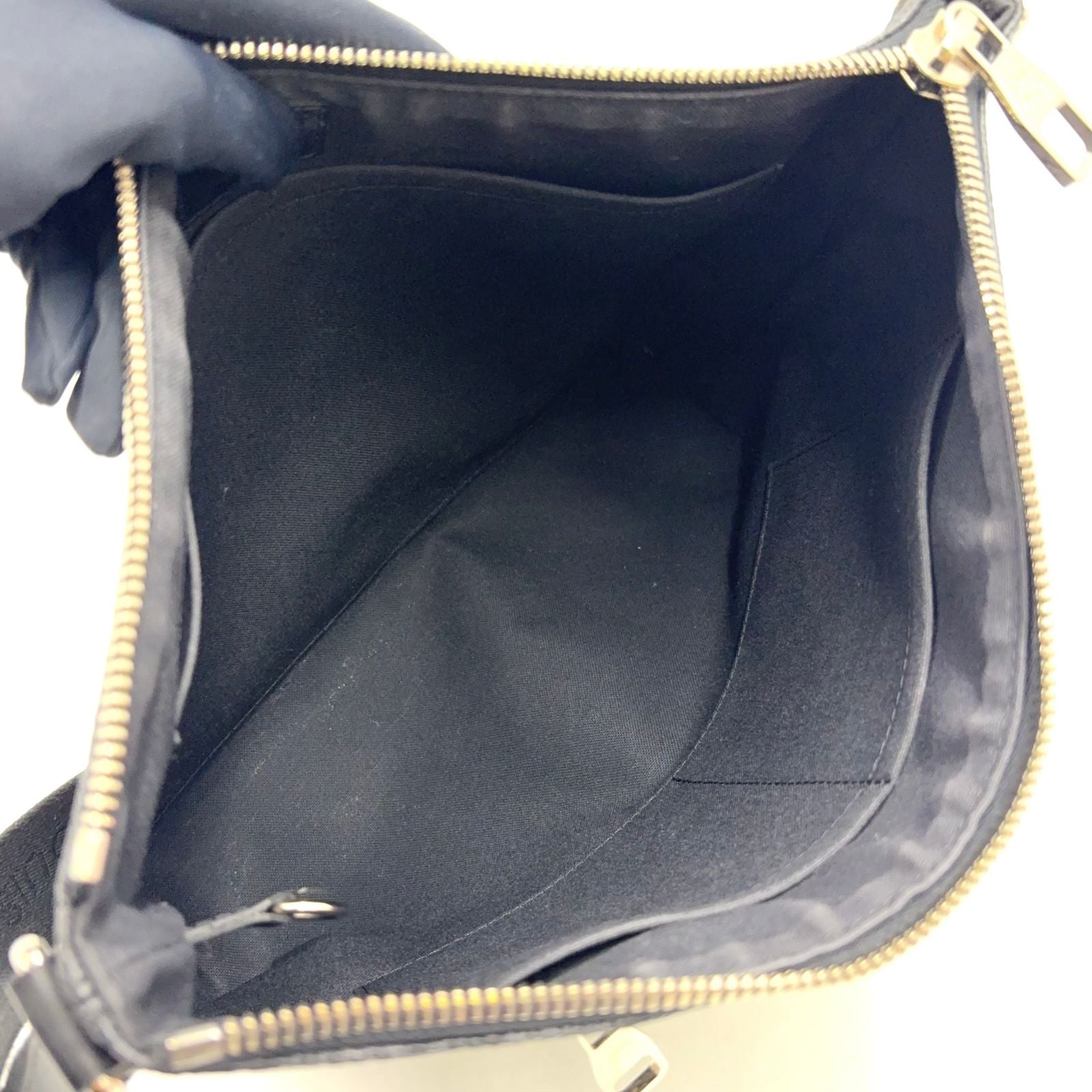 Louis Vuitton Mick PM Damier Graphite Leather Black Shoulder Bag Silver — view 3