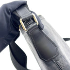 Louis Vuitton Mick PM Damier Graphite Leather Black Shoulder Bag Silver — view 7