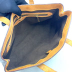 Louis Vuitton Wilshire PM Monogram Leather Brown Handbag Gold — view 3