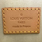 Louis Vuitton Alma PM Monogram Vernis Enamel Light Yellow Handbag Gold — view 4