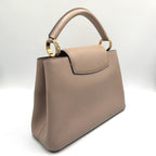 Louis Vuitton Capucines BB 2-Way Correspondence Taurillon Leather Beige Handbag — view 2
