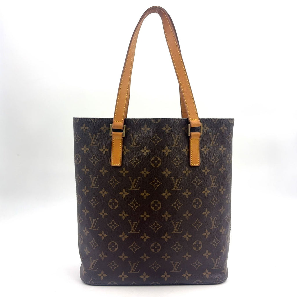 Louis Vuitton Vavin GM Monogram Leather Brown Tote Gold