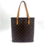 Louis Vuitton Vavin GM Monogram Leather Brown Tote Gold