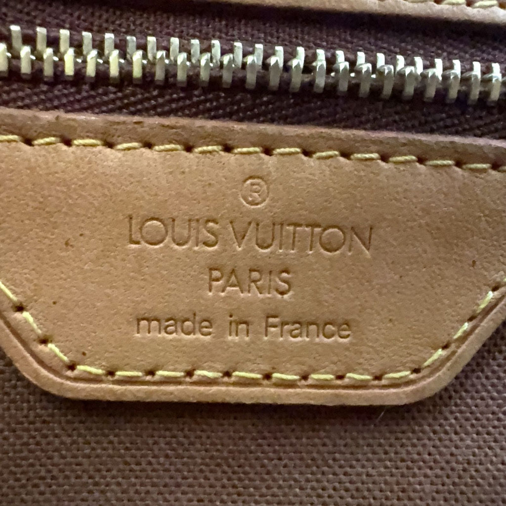Louis Vuitton Vavin GM Monogram Leather Brown Tote Gold — view 4