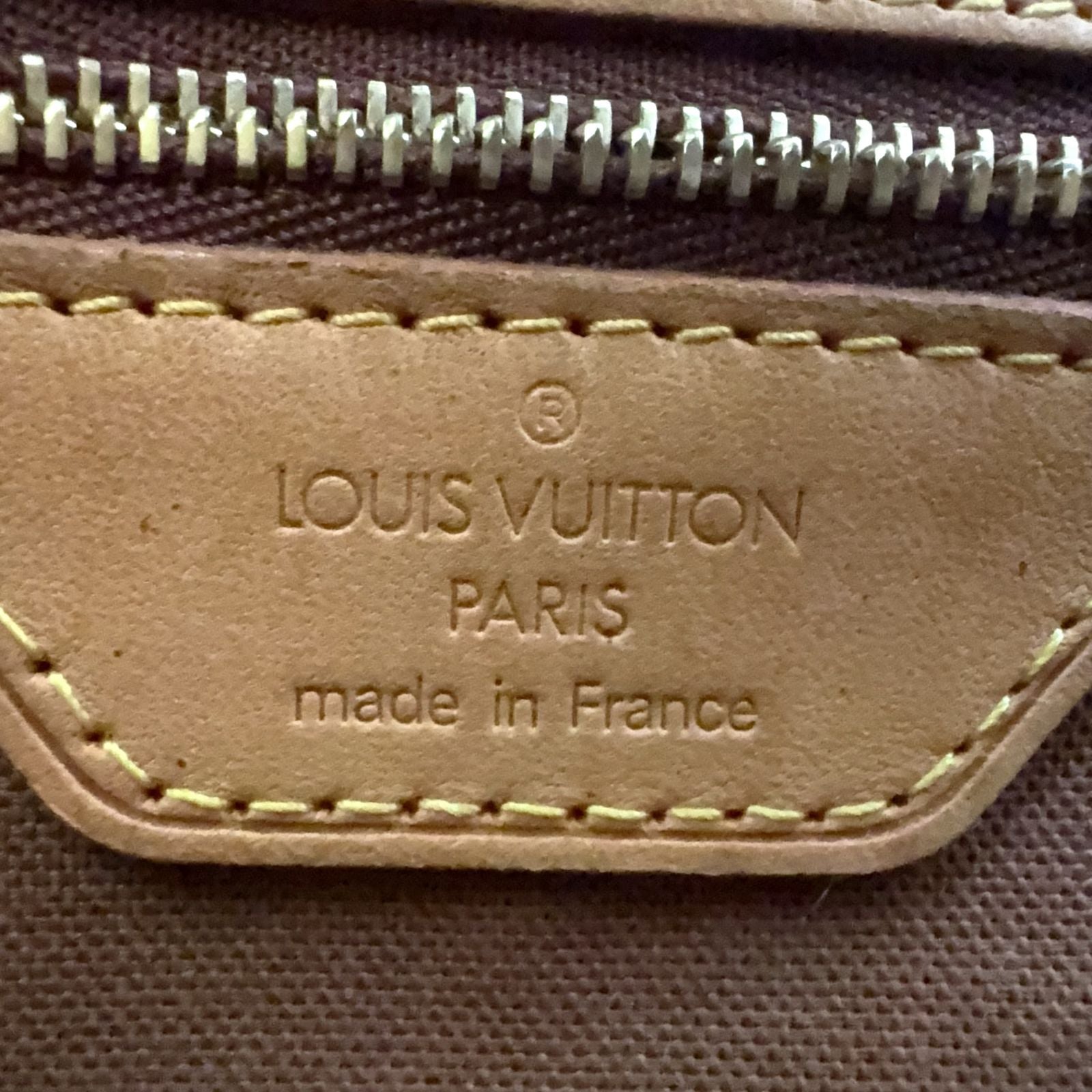 Louis Vuitton Vavin GM Monogram Leather Brown Tote Gold — view 4