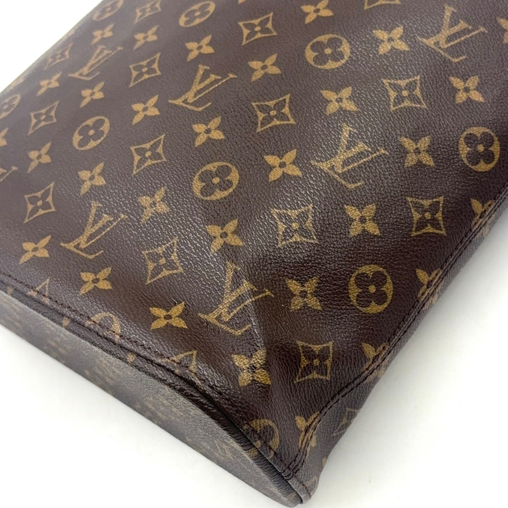 Louis Vuitton Vavin GM Monogram Leather Brown Tote Gold — view 8