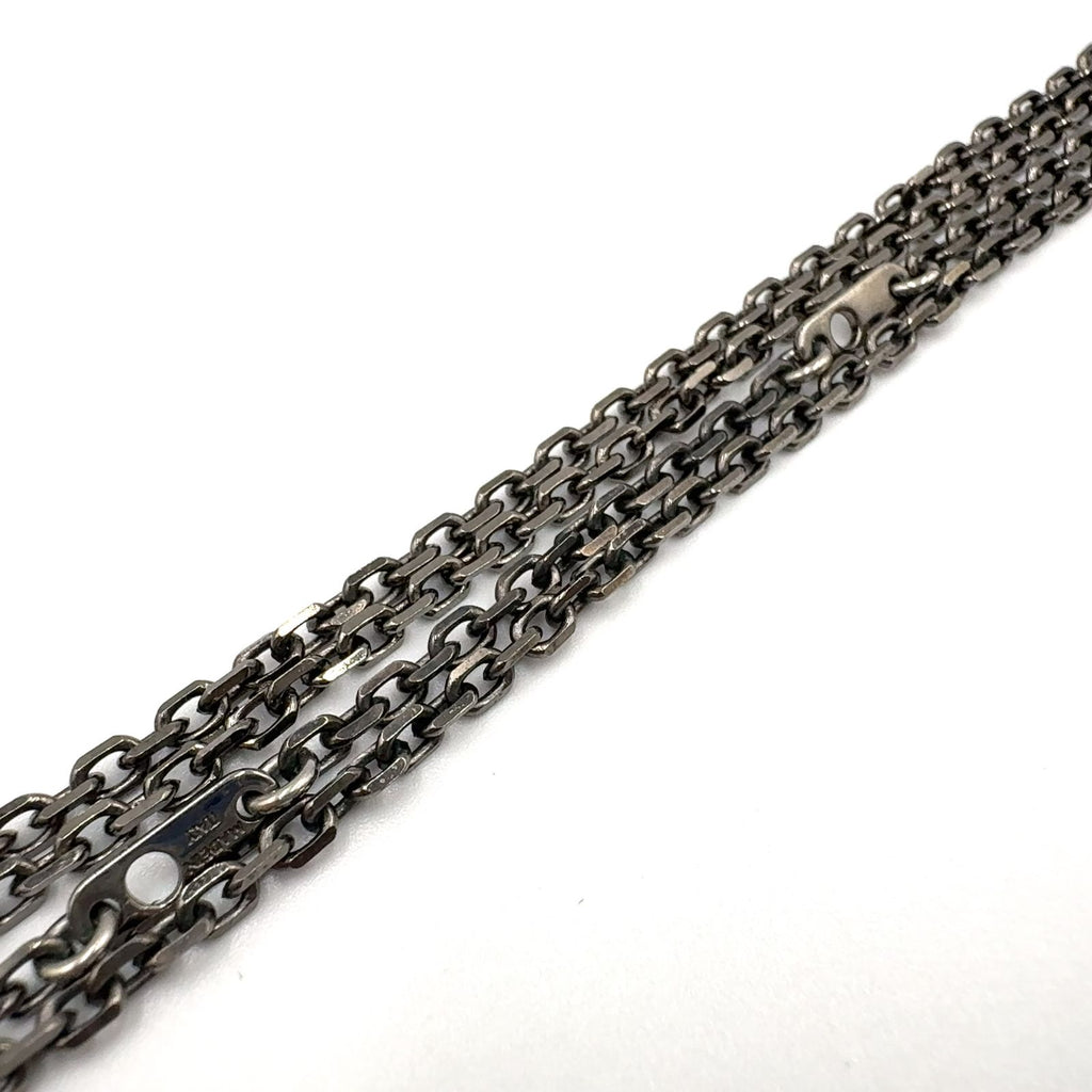 Louis Vuitton Padlock Metal Yellow Gold Black Necklace — view 8