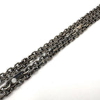 Louis Vuitton Padlock Metal Yellow Gold Black Necklace — view 8
