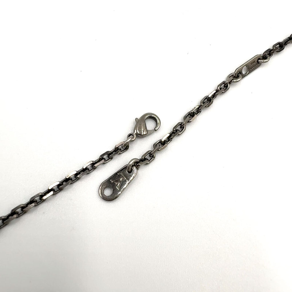 Louis Vuitton Padlock Metal Yellow Gold Black Necklace — view 7