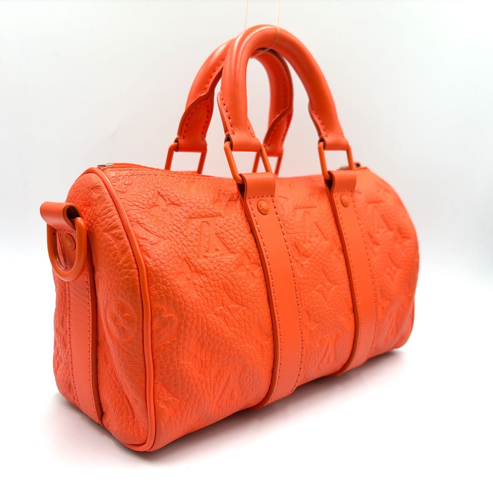 Louis Vuitton Monogram Keepall Bandouliere 25 Correspondence Taurillon Leather — view 2