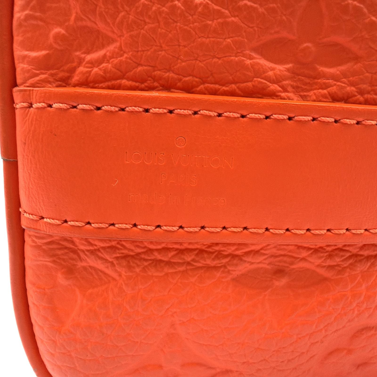 Louis Vuitton Monogram Keepall Bandouliere 25 Correspondence Taurillon Leather — view 4