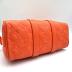 Louis Vuitton Monogram Keepall Bandouliere 25 Correspondence Taurillon Leather — view 6
