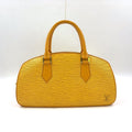 Louis Vuitton Epi Tassiriyellow Leather Yellow Handbag Gold
