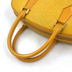 Louis Vuitton Epi Tassiriyellow Leather Yellow Handbag Gold — view 5