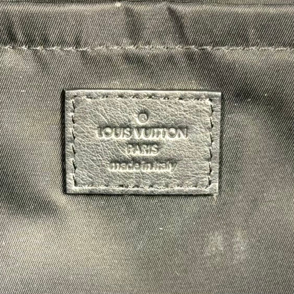 Louis Vuitton Palm Springs PM Monogram Leather Brown Black Backpack Gold — view 4