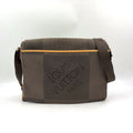 Louis Vuitton Damier Geant Leather Nylon Khaki Brown Lightbrown Shoulder