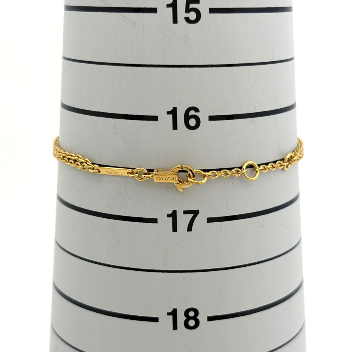 Celine Bracelet Triomphe Suspender Gold Plated — view 4