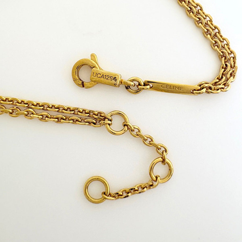 Celine Bracelet Triomphe Suspender Gold Plated — view 3