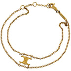 Celine Bracelet Triomphe Suspender Gold Plated