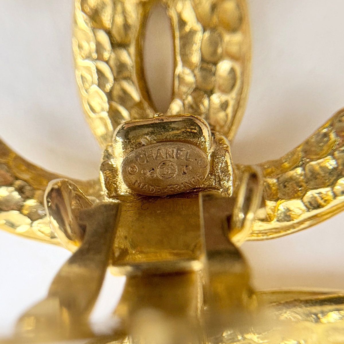 Chanel Earrings CC Logo Larger — view 5