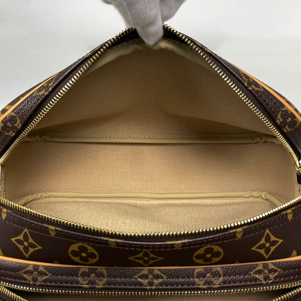 Louis Vuitton Reporter PM Shoulder Bag Monogram Brown — view 9