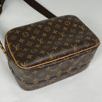Louis Vuitton Reporter PM Shoulder Bag Monogram Brown — view 2