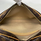 Louis Vuitton Reporter PM Shoulder Bag Monogram Brown — view 8