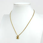 Chanel Necklace CC Logo Gold Plated — view 5