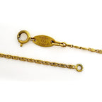 Chanel Necklace CC Logo Gold Plated — view 3