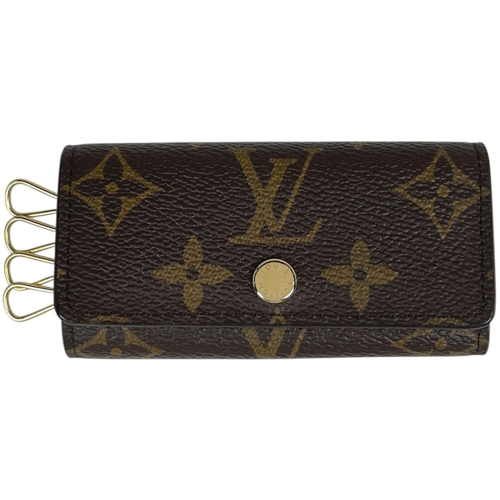 Louis Vuitton Multicles 4 Key Case Monogram Brown Key Holder