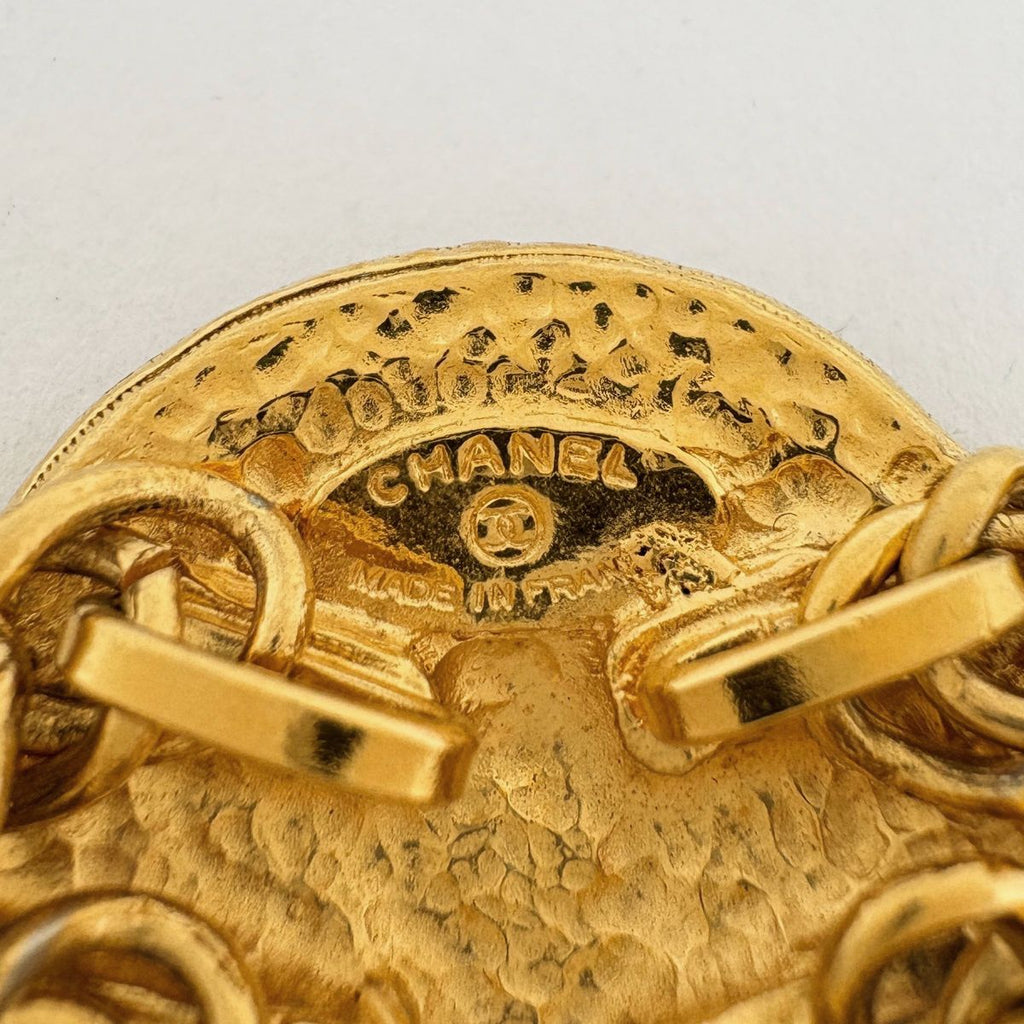 Chanel Necklace CC Logo Gold Plated — view 6