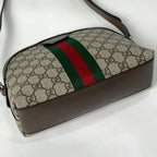 Gucci Shoulder Bag Ophidia GG Double Supreme Brown — view 2