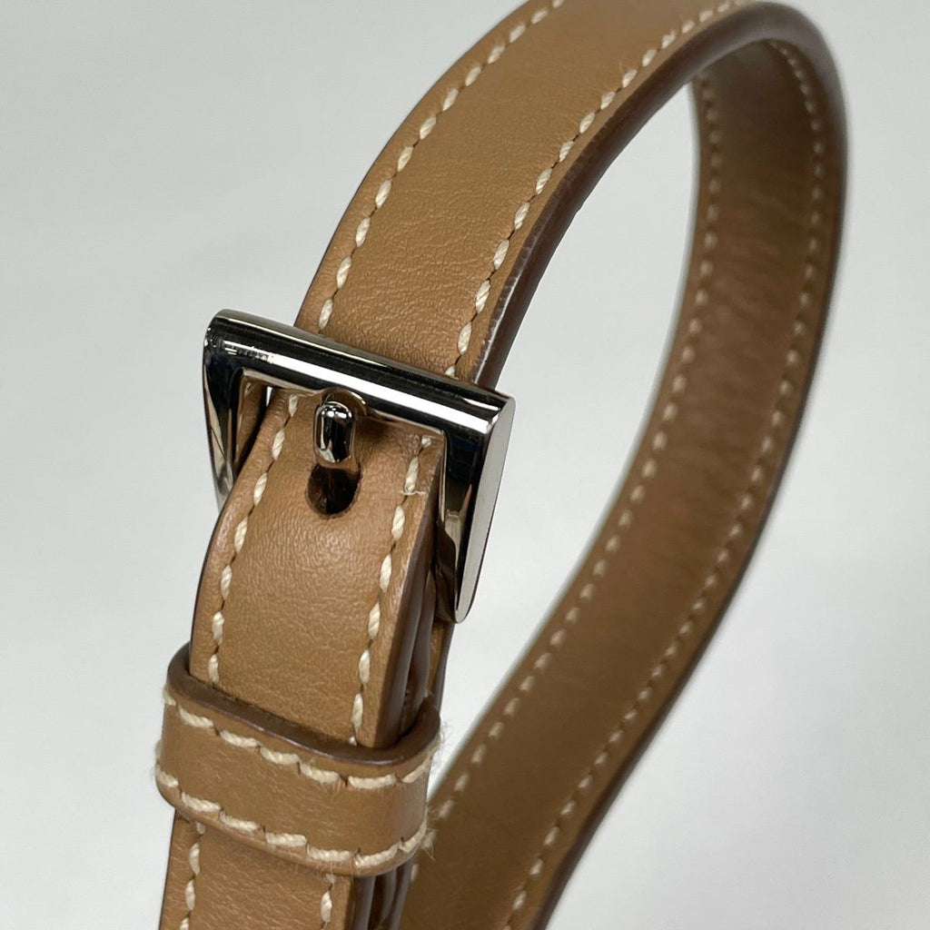 Prada Galleria Handbag 2-Way Stitch Leather Brown — view 5