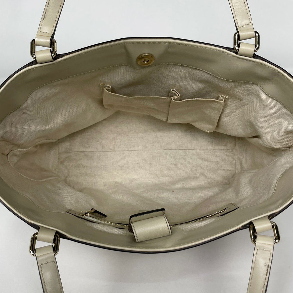 Gucci Tote GG Sherry Line Canvas Beige — view 7