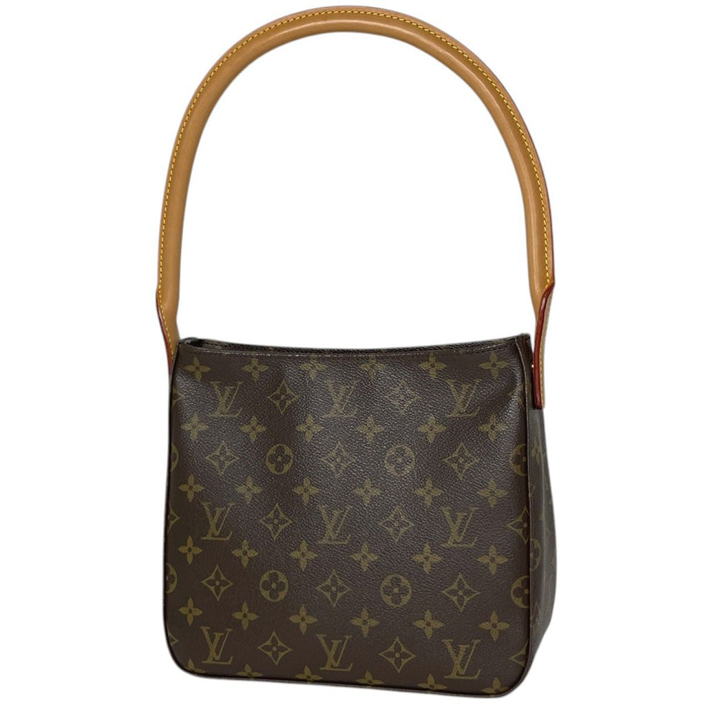 Louis Vuitton Looping MM Shoulder Bag Monogram Brown