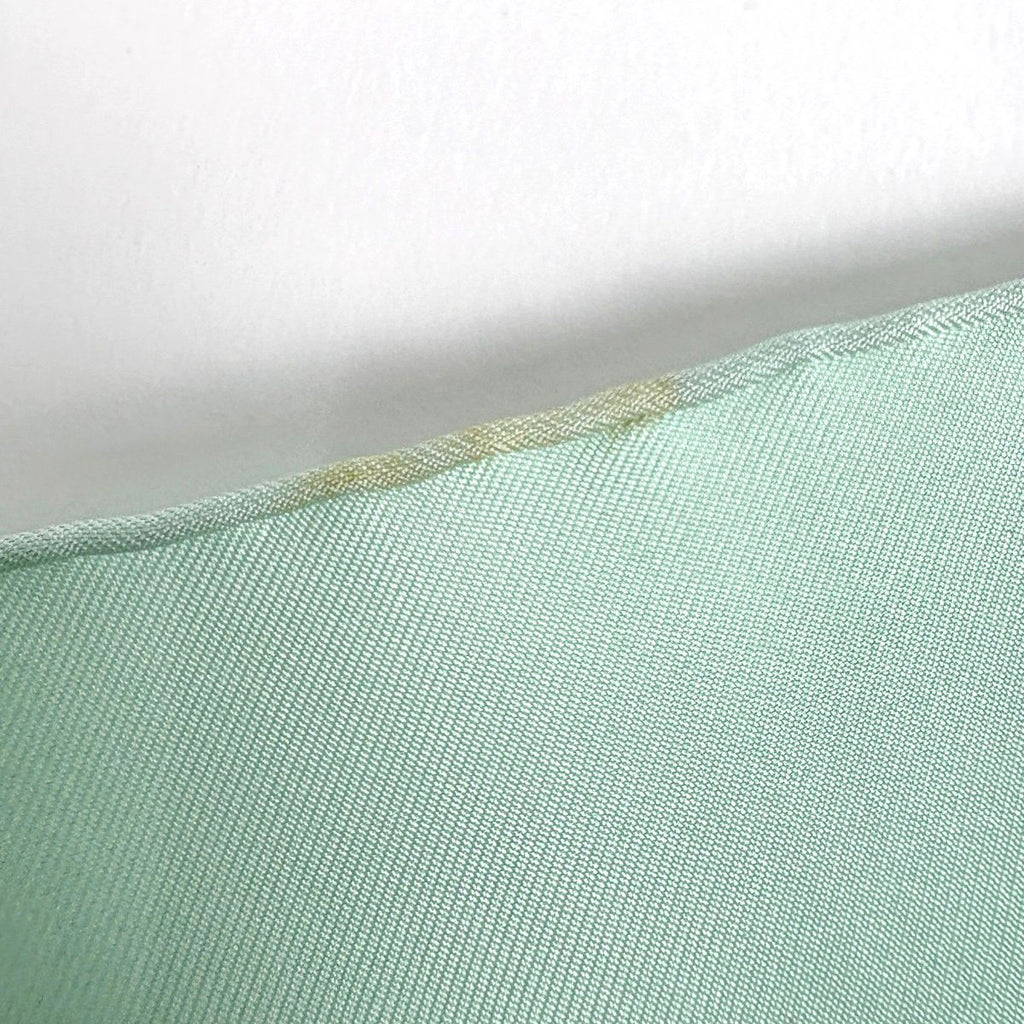 Hermes Carre 90 Chocs en Plumes Scarf Silk Lightgreen Multicolor — view 5