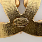 Chanel Brooch CC Logo Color Gold — view 4