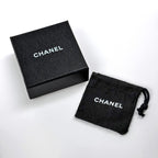 Chanel Earrings CC Logo Metal Rhinestone Fakepearl — view 5