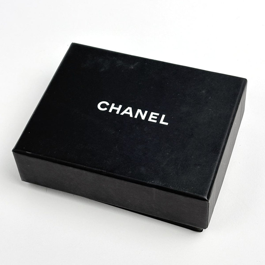Chanel Necklace CC Logo Long Silver Plating Rhinestone — view 6