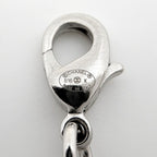 Chanel Necklace CC Logo Long Silver Plating Rhinestone — view 4