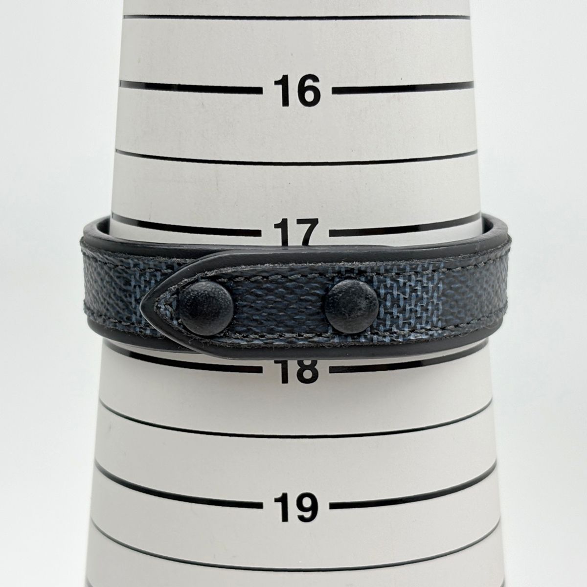 Louis Vuitton Bracelet Bangle Damiercobalt Black Navy — view 6