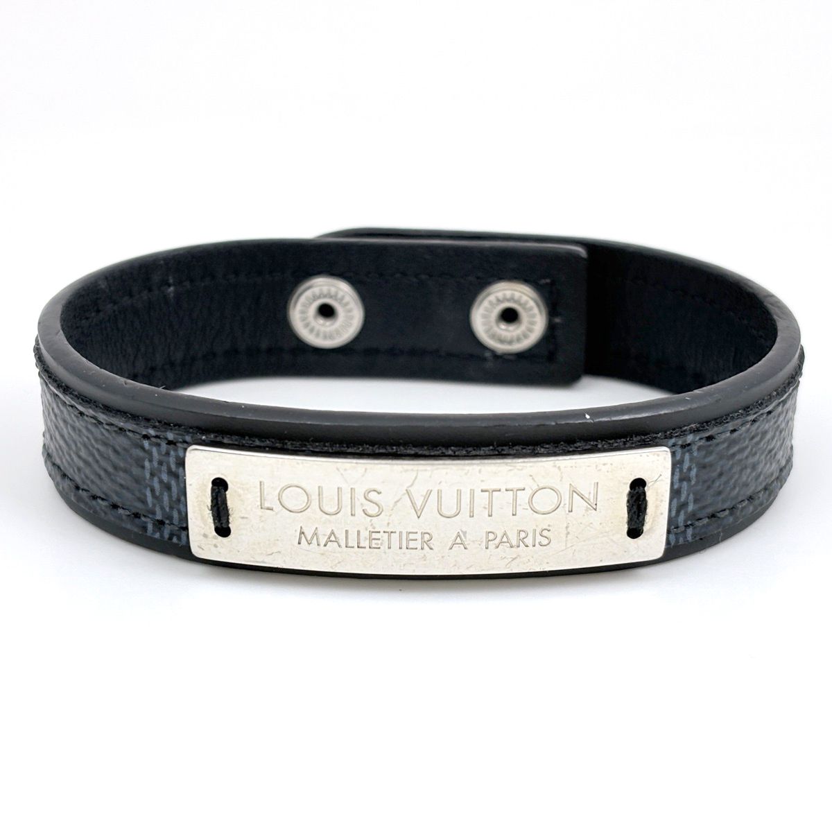 Louis Vuitton Bracelet Bangle Damiercobalt Black Navy — view 2