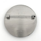 Hermes Brooch MM Metal Silk White Multicolor — view 2